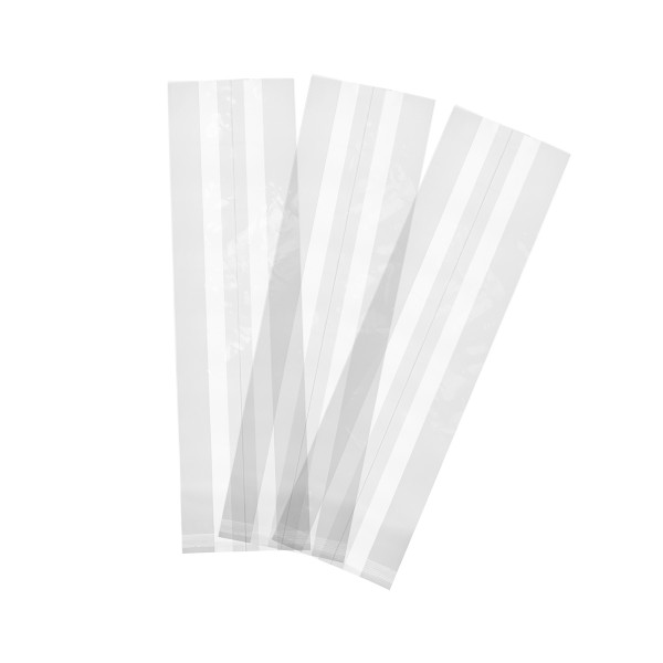 VGN4 Vegware™ Compostable 4` x 2` x 14` Clear NatureFlex Baguette Bags